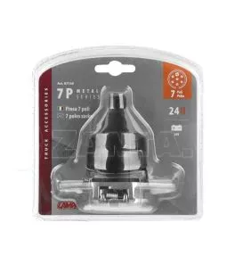 ΠΡΙΖΑ ΚΟΤΣΑΔΟΡΟΥ ΜΕΤΑΛΛΙΚΗ ΑΣΗΜΙ 24N 24V 7PIN ISO 1185 