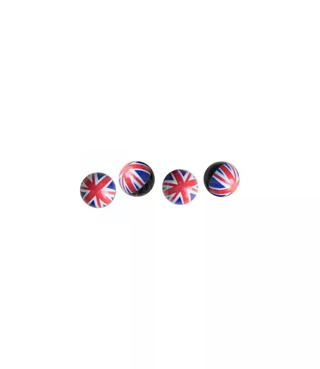 ΚΑΠΑΚΙΑ ΒΑΛΒΙΔΩΝ UK FLAG ΣΗΜΑΙΑ ΑΓΓΛΙΑΣ 4ΤΕΜ.