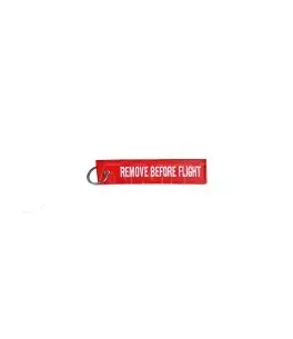 ΜΠΡΕΛΟΚ ΚΛΕΙΔΙΩΝ REMOVE BEFORE FLIGHT ΚΟΚΚΙΝΟ ΥΦΑΣΜΑ 