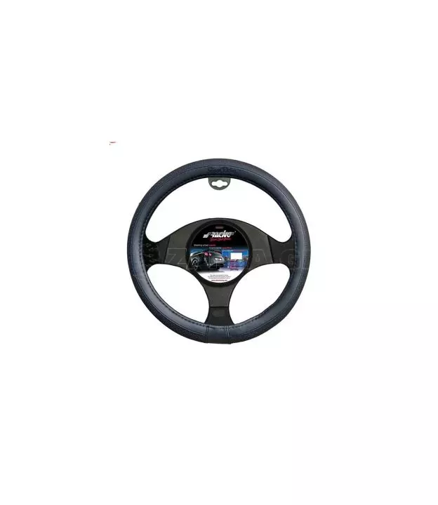 ΚΑΛΥΜΜΑ ΤΙΜΟΝΙΟΥ TOTAL BLACK SMALL ΜΑΥΡΟ ΔΕΡΜΑΤΙΝΟ 35-37cm