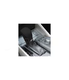 ΚΑΛΥΜΜΑ ΓΙΑ ΠΟΜΟΛΟ ΤΑΧΥΤΗΤΩΝ GEAR KNOB COVER ΜΑΥΡΟ ΜΙΚΡΟΦΙΜΠΡΑ 