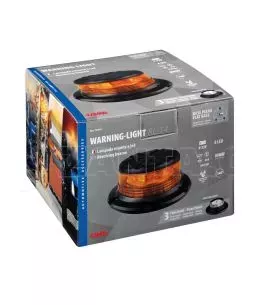 ΦΑΡΟΣ ΠΕΡΙΣΤΡΕΦΟΜΕΝΟΣ ΜΕ ΙΣΙΑ ΒΑΣΗ 8LED RL-14 9-32V 3 ΛΕΙΤΟΥΡΓΙΩΝ ΒΙΔΩΤΟΣ ΠΟΡΤΟΚΑΛΙ 110x75mm 