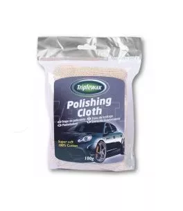 ΠΑΝΙ ΓΙΑ ΓΥΑΛΙΣΜΑ ΒΑΜΒΑΚΕΡΟ 100% (COTTON) 100g/130x27cm CARPLAN TRIPLEWAX POLISHING CLOTH 