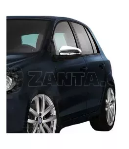 ΚΑΠΑΚΙΑ ΚΑΘΡΕΠΤΗ ΧΡΩΜΙΟΥ ΜΕΤΑΛΛΙΚΑ ΓΙΑ VW GOLF 6 5D 2010-2013 ΧΡΩΜΙΟ ΜΕΤΑΛΛΙΚΑ 
