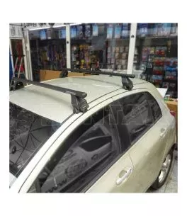 KIT ΜΕ ΜΠΑΡΕΣ ΟΡΟΦΗΣ ΓΙΑ TOYOTA YARIS / VITZ P1 / XP130 / XP9 5D 1999-2005-2011+ ΣΙΔΗΡΟΥ ΤΕΜΑ MENABO (FE1-3360-FIX024G)-2 ΤΕΜ. 