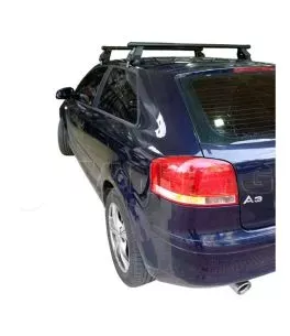 KIT ΜΕ ΜΠΑΡΕΣ ΟΡΟΦΗΣ ΓΙΑ AUDI A3 8P 3D 2004-2012 ΣΙΔΗΡΟΥ TEMA MENABO (FE2-3360-FIX001G)-2 ΤΕΜ. 