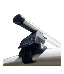 KIT ΜΕ ΜΠΑΡΕΣ ΟΡΟΦΗΣ ΓΙΑ PEUGEOT 107 5D 2005-2014 / 108 5D 2014+ ΑΛΟΥΜΙΝΙΟΥ TEMA MENABO (AL1-3360-FIX024G)-2 ΤΕΜ. 