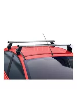 KIT ΜΕ ΜΠΑΡΕΣ ΟΡΟΦΗΣ ΓΙΑ TOYOTA AYGO 5D 2005-2014- ΑΛΟΥΜΙΝΙΟΥ TEMA MENABO (AL1-3360-FIX024G)-2 ΤΕΜ. 