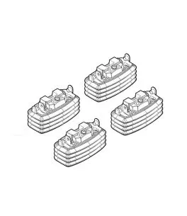 ΑΚΡΑ ΓΙΑ ΜΠΑΡΕΣ NORDRIVE ΓΙΑ FIAT MULTIPLA 11/98-12/10 KIT 