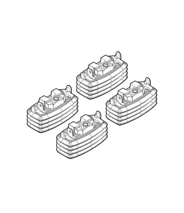 ΑΚΡΑ ΓΙΑ ΜΠΑΡΕΣ NORDRIVE ΓΙΑ MAZDA 3 4D/5D 01/04-13 / KIA CEED 5D 02/07-04/12 KIT