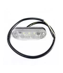 ΦΩΣ ΟΓΚΟΥ LD370 12/24V 3LED ΛΕΥΚΟ 8 x 2,5 -1ΤΕΜ.