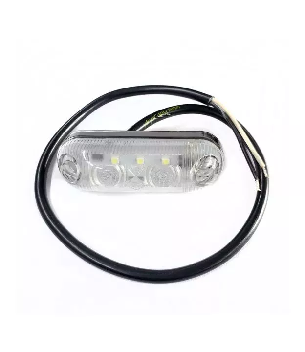ΦΩΣ ΟΓΚΟΥ LD370 12/24V 3LED ΛΕΥΚΟ 8 x 2,5 -1ΤΕΜ.