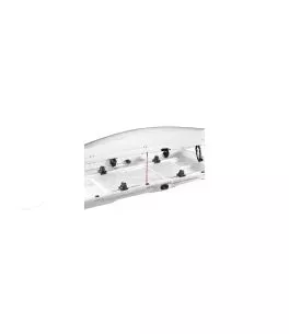 ΜΠΑΓΚΑΖΙΕΡΑ 500L FULL-SIZE WB753 WHISPBAR / YAKIMA ΓΥΑΛΙΣΤΕΡΗ ΛΕΥΚΗ 