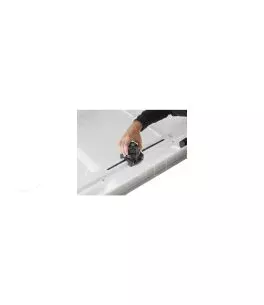 ΜΠΑΓΚΑΖΙΕΡΑ 500L FULL-SIZE WB753 WHISPBAR / YAKIMA ΓΥΑΛΙΣΤΕΡΗ ΛΕΥΚΗ 