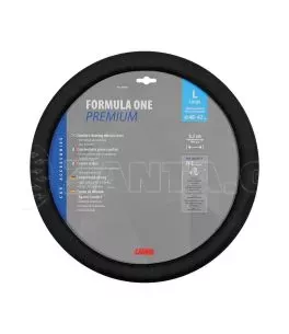 ΚΑΛΥΜΜΑ ΤΙΜΟΝΙΟΥ FORMULA ONE 40/42 cm (L) - ΜΑΥΡΟ/ΑΟΣΜΟ/ECO-FRIENDLY 
