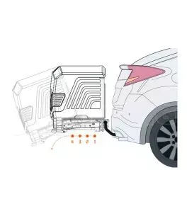 ΜΠΑΓΚΑΖΙΕΡΑ ΚΟΤΣΑΔΟΡΟΥ 400 LT TOWBOX V3 URBAN BLACK (ΜΑΥΡΟ) ΜΕ LED ΦΑΝΑΡΙΑ 