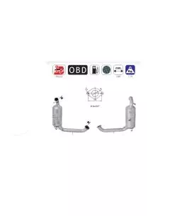 ΦΙΛΤΡΟ DPF FORD C-MAX,FOCUS /MAZDA 3 /VOLVO C30,S40,S80,V50,V70 