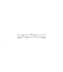 ΜΠΑΡΕΣ ΟΡΟΦΗΣ ΓΙΑ OPEL VIVARO 2014+ /RENAULT TRAFIC 2014+ ΠΑΡΑΛΛΗΛΕΣ ΑΛΟΥΜΙΝΙΟΥ L2 ΑΣΗΜΙ 