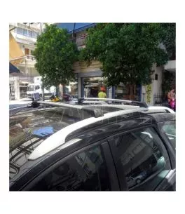 ΜΠΑΡΕΣ ΟΡΟΦΗΣ ΓΙΑ ΧΑΜΗΛΕΣ ΓΙΑ RAISED RAILS 90CM ΑΛΟΥΜΙΝΙΟΥ ΜΕ ΚΛΕΙΔΙ 2ΤΕΜ 