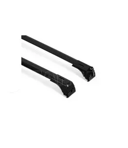 ΜΠΑΡΕΣ ΟΡΟΦΗΣ ΓΙΑ ΧΑΜΗΛΕΣ ΓΙΑ RAISED RAILS 135CM ΜΑΥΡΕΣ ΑΛΟΥΜΙΝΙΟΥ ΜΕ ΚΛΕΙΔΙ 2ΤΕΜ 