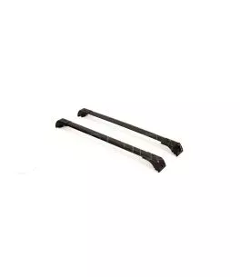 ΜΠΑΡΕΣ ΟΡΟΦΗΣ ΓΙΑ ΧΑΜΗΛΕΣ ΓΙΑ RAISED RAILS 135CM ΜΑΥΡΕΣ ΑΛΟΥΜΙΝΙΟΥ ΜΕ ΚΛΕΙΔΙ 2ΤΕΜ 