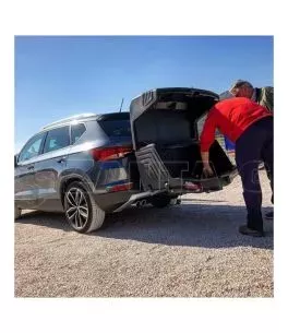 ΜΠΑΓΚΑΖΙΕΡΑ ΚΟΤΣΑΔΟΡΟΥ 400 LT TOWBOX V3 SPORT ORANGE (ΠΟΡΤΟΚΑΛΙ) ΜΕ LED ΦΑΝΑΡΙΑ 
