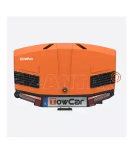 ΜΠΑΓΚΑΖΙΕΡΑ ΚΟΤΣΑΔΟΡΟΥ 400 LT TOWBOX V3 SPORT ORANGE (ΠΟΡΤΟΚΑΛΙ) ΜΕ LED ΦΑΝΑΡΙΑ 