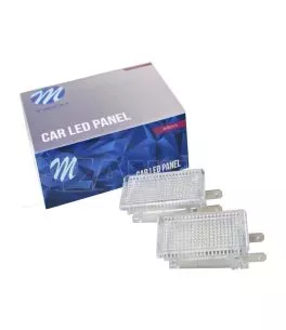 PORSCHE ΠΛΑΦΟΝΙΕΡΕΣ LED ΓΙΑ ΠΟΡΤ ΜΠΑΓΚΑΖ M-TECH - 2 ΤΕΜ. 
