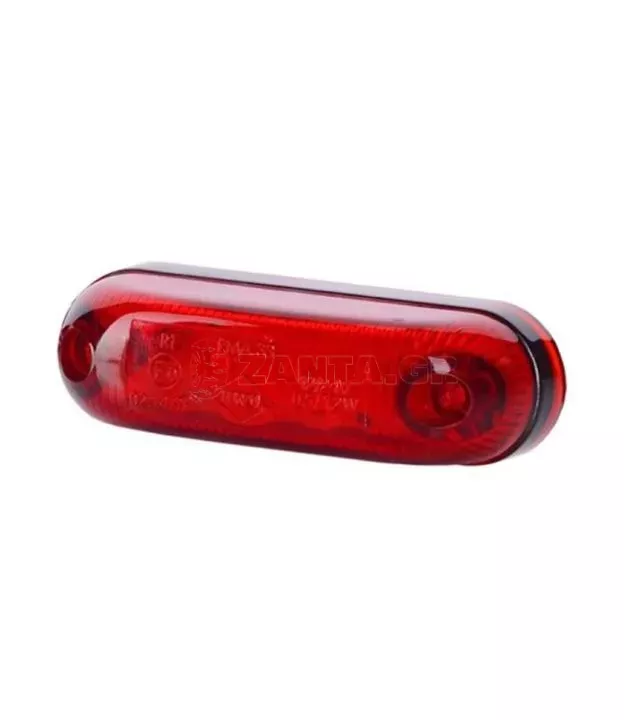 ΦΩΣ ΟΓΚΟΥ LD410 12/24V 3LED ΚΟΚΚΙΝΟ 8 x 2,5 cm -1ΤΕΜ.