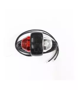ΦΩΣ ΟΓΚΟΥ LD465 12/24V 2LED ΚΟΚΚΙΝΟ/ ΛΕΥΚΟ (ΔΙΠΛΗΣ ΟΨΗΣ) ΣΤΡΟΓΥΛΛΟ 1ΤΕΜ.