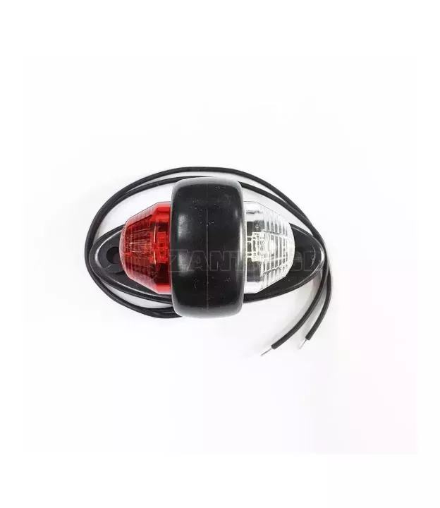 ΦΩΣ ΟΓΚΟΥ LD465 12/24V 2LED ΚΟΚΚΙΝΟ/ ΛΕΥΚΟ (ΔΙΠΛΗΣ ΟΨΗΣ) ΣΤΡΟΓΥΛΛΟ 1ΤΕΜ.