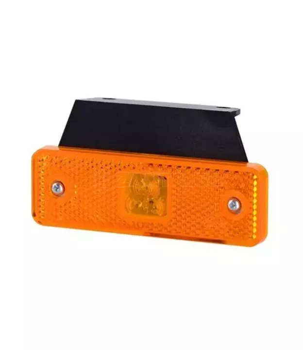 ΦΩΣ ΟΓΚΟΥ ΑΝΑΚΛΑΣΤΙΚΟ LD500 12/24V 3LED HORPOL ΠΟΡΤΟΚΑΛΙ (9,8 x 3 cm) -1ΤΕΜ.