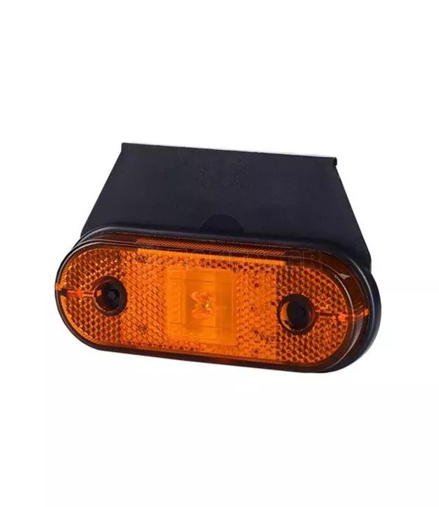 ΦΩΣ ΟΓΚΟΥ ΑΝΑΚΛΑΣΤΙΚΟ LD624 12/24V 1 LED HORPOL ΠΟΡΤΟΚΑΛΙ (11 x 3,9 cm) -1ΤΕΜ.