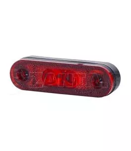 ΦΩΣ ΟΓΚΟΥ LD958 12/24V 2LED HORPOL ΚΟΚΚΙΝΟ (7,9 x 2,4 cm) -1ΤΕΜ.