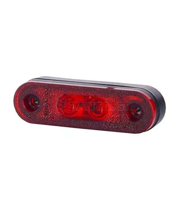 ΦΩΣ ΟΓΚΟΥ LD958 12/24V 2LED HORPOL ΚΟΚΚΙΝΟ (7,9 x 2,4 cm) -1ΤΕΜ.
