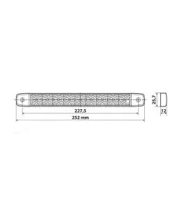 ΦΩΣ ΟΓΚΟΥ 9/32V ILLUMI ΜΕ 9 SMD LED 2 ΧΡΗΣΕΙΣ ΘΕΣΕΩΣ/STOP (ΚΟΚΚΙΝΟ/ΑΔΙΑΒΡΟΧΟ) - 1 ΤΕΜ.