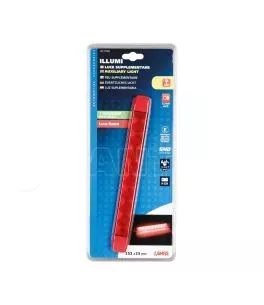 ΦΩΣ ΟΓΚΟΥ 9/32V ILLUMI ΜΕ 9 SMD LED 1 ΧΡΗΣΗΣ ΟΠΙΣΘΕΝ (ΚΟΚΚΙΝΟ/ΑΔΙΑΒΡΟΧΟ) - 1 ΤΕΜ. 