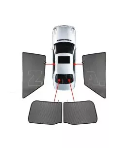 ΚΟΥΡΤΙΝΑΚΙΑ ΜΑΡΚΕ CAR SHADES ΓΙΑ PEUGEOT 308 5D 2013+ - 4 ΤΕΜ. 