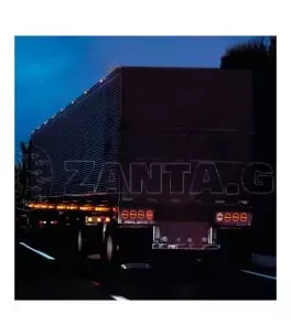ΦΩΣ ΠΙΣΩ ΔΕΞΙ 12/24V DYNAMIC-O 140 mm ΜΕ 29 LED 3 ΧΡΗΣΕΙΣ ΟΜΙΧΛΗΣ/ΘΕΣΕΩΣ/ΦΛΑΣ (ΚΟΚΚΙΝΟ/ΠΟΡΤΟΚΑΛΙ) - 1 ΤΕΜ. 