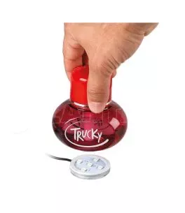 ΒΑΣΗ ΦΩΤΙΖΟΜΕΝΗ ΑΡΩΜΑΤΙΚΟΥ TRUCKY 12/24V - ΚΟΚΚΙΝΟ (ΦΙΣ ΑΝΑΠΤΗΡΑ/ΚΑΛΩΔΙΟ 150 cm) 