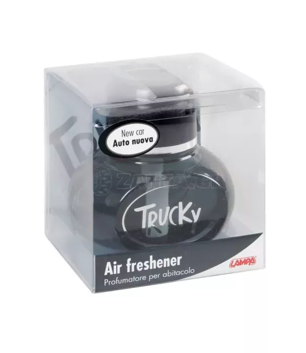 ΑΡΩΜΑΤΙΚΟ TRUCKY NEW CAR 150 ml (ΜΑΥΡΟ/ΑΥΤΟΚΟΛΛΗΤΗ ΒΑΣΗ)