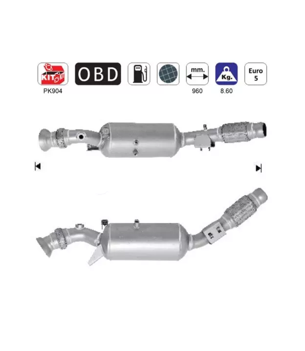 ΦΙΛΤΡΟ DPF ΣΙΛΙΚΟΝΟΥΧΟ ΚΑΡΒΙΔΙΟ SIC MERCEDES SPRINTER 213/216/313/316/413/416/513/516 2.1TD 2009-2015
