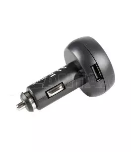 ΒΟΛΤΟΜΕΤΡΟ ΜΠΑΤΑΡΙΑΣ SMART-PLUG  3 in 1 12/24V 2,1A (ΜΕ ΘΕΡΜΟΜΕΤΡΟ ΚΑΙ ΘΥΡΑ USB) 