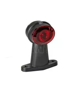 ΦΩΣ ΟΓΚΟΥ ΦΟΡΤΗΓΟΥ ΔΙΠΛΗΣ ΟΨΗΣ ΜΕ 2 LED 24V ΛΕΥΚΟ/ΚΟΚΚΙΝΟ ΜΕ ΣΤΑΘΕΡΟ ΒΡΑΧΙΟΝΑ ILUMIA UNIVERSAL -1ΤΕΜ.
