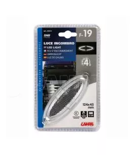 ΦΩΣ ΟΓΚΟΥ 4LED ΛΕΥΚΟ SMD 12/24V 124mm 1ΤΕΜ. 