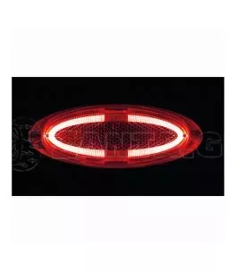 ΦΩΣ ΟΓΚΟΥ 4LED ΚΟΚΚΙΝΟ SMD 12/24V 124mm 1ΤΕΜ. 