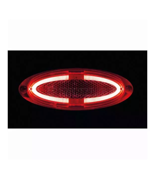 ΦΩΣ ΟΓΚΟΥ 4LED ΚΟΚΚΙΝΟ SMD 12/24V 124mm 1ΤΕΜ.
