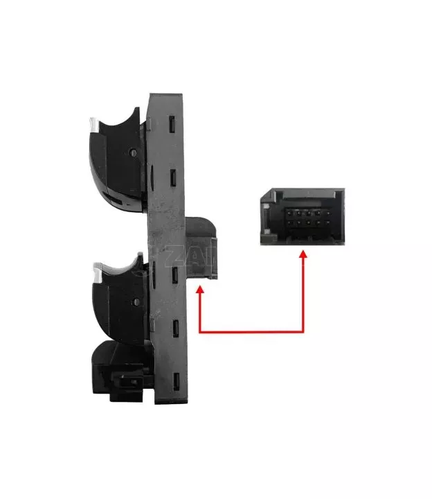 ΔΙΑΚΟΠΤΗΣ ΓΙΑ AUDI A3 2003+ / A6 2004+ / Q7 2006+ ΠΟΛΛΑΠΛΟΣ ΠΑΡΑΘΥΡΩΝ 10 PIN NTY - orig. 4F0959851H / 4F0959851H5PR - 1 ΤΕΜ.