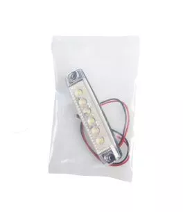 ΦΩΣ ΟΓΚΟΥ 6LED ΛΕΥΚΟ SMD 12/24V 96mm 20ΤΕΜ. 