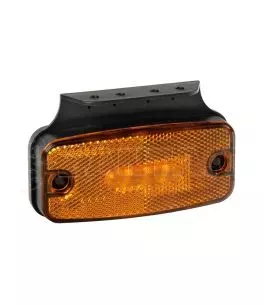 ΦΩΣ ΟΓΚΟΥ S19 4 LED ΠΟΡΤΟΚΑΛΙ 10/30V ΜΕ ΑΝΑΚΛΑΣΤΗΡΑ 114x54 mm 1ΤΕΜ. 